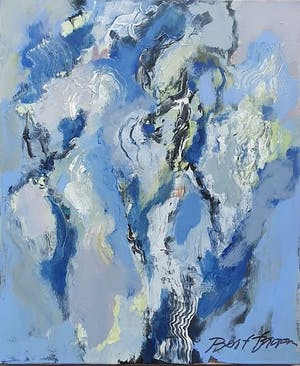 Bert Braam - Acryl op doek | Zonder titel kopen? Bied vanaf 95!