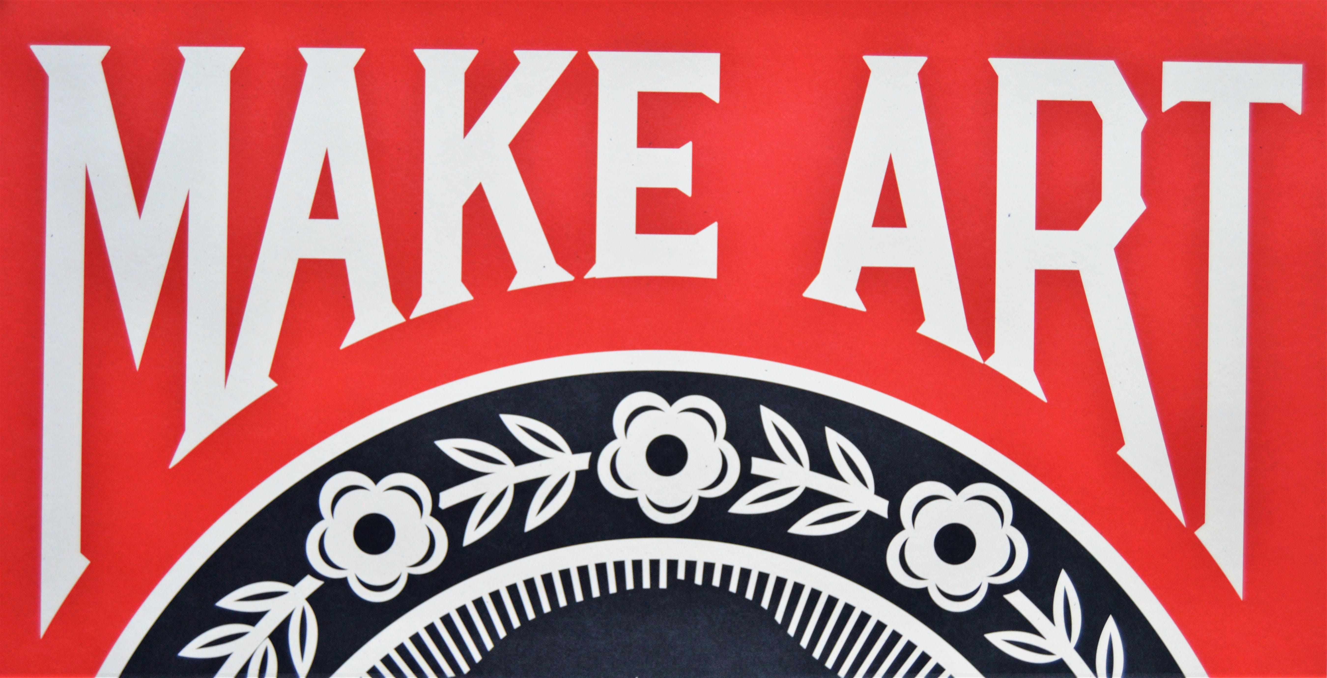 Shepard Fairey - Litho - Make Art Not War - gesigneerd kopen? Bied vanaf 99!