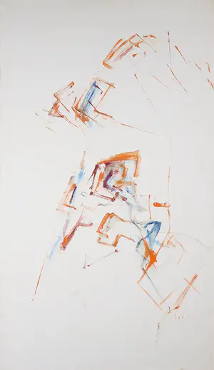 Mark Polee - Acryl op doek, Stijgend - Ingelijst (Groot) kopen? Bied vanaf 100!