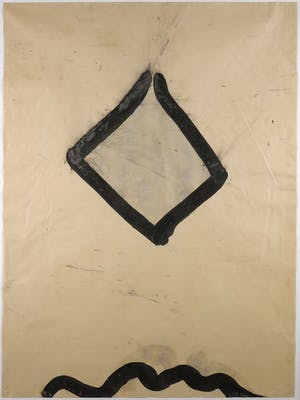 Lei Molin - Inkttekening, Zonder titel - Ingelijst (Groot) kopen? Bied vanaf 1!
