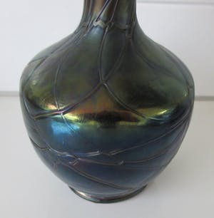 Pallme Koenig - Jugendstil Irise glazen draadvaas kopen? Bied vanaf 115!