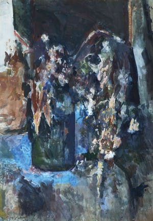 Kees Verwey - herfstbloemen met bokaal kopen? Bied vanaf 2000!