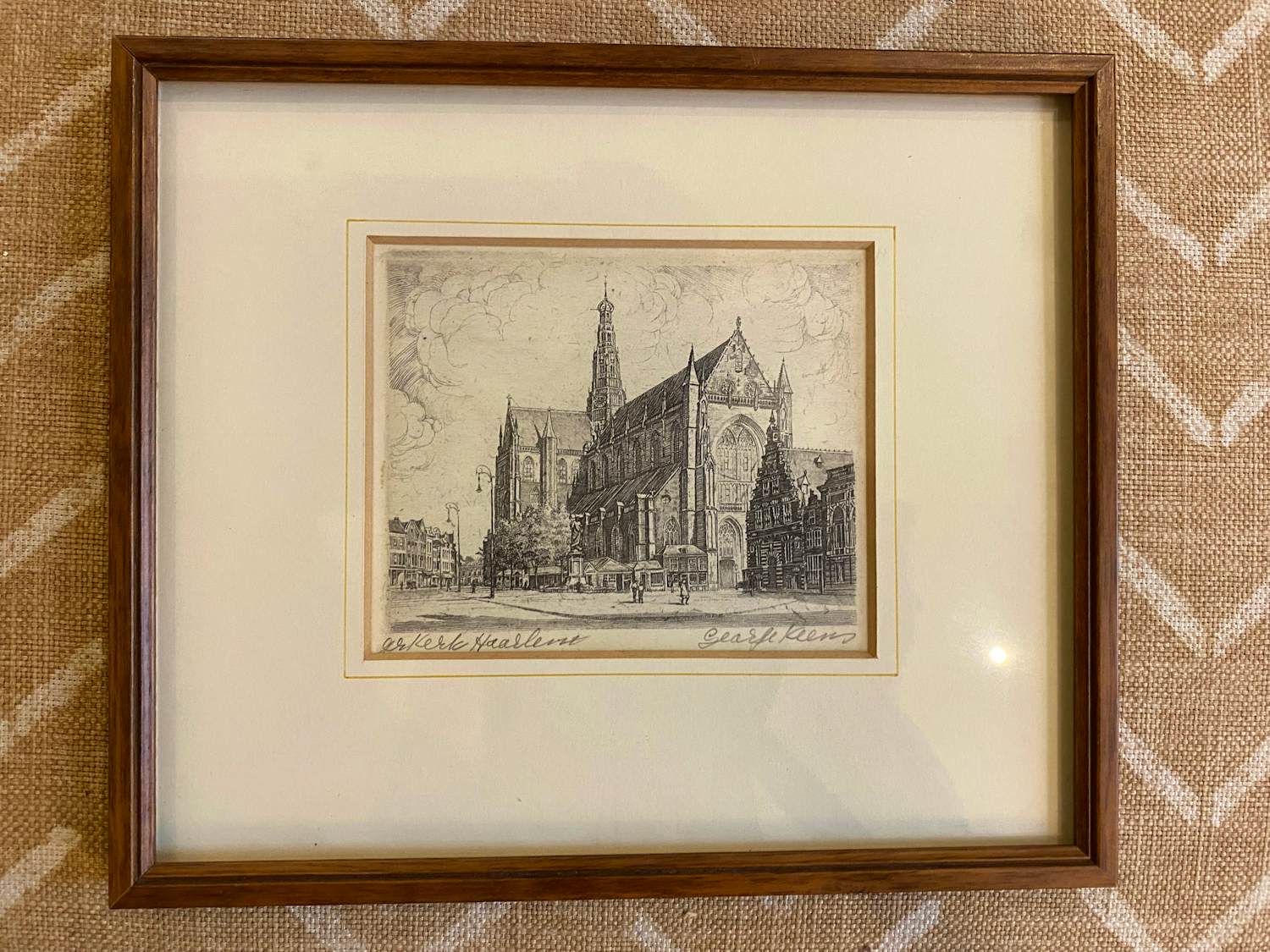 Hendrik Seegers - Grote kerk Haarlem verkocht voor € 40!