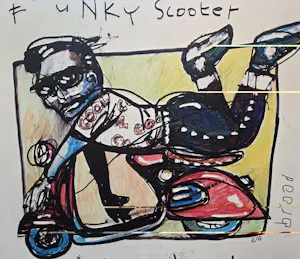 Buy Herman Brood - Funky Scooter? Bid from 595!