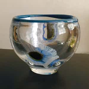Adam Jablonski - Massief glazen bowl verkocht voor € 50!
