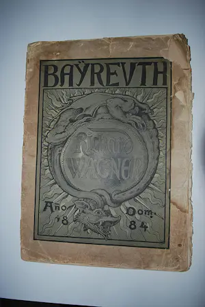 Antiquarisch Boek - Wagner's Parsifal Bayreuth 1884 & monografie 1904- beiden uiterst schaars kopen? Bied vanaf 150!