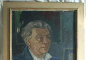 Joep Vogtschmidt - Olieverf op doek , Zelfportret – Lijst, 73 x 63 cm. - 1963 kopen? Bied vanaf 80!