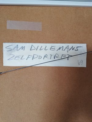 Sam Dillemans - Zelfportret kopen? Bied vanaf 900!