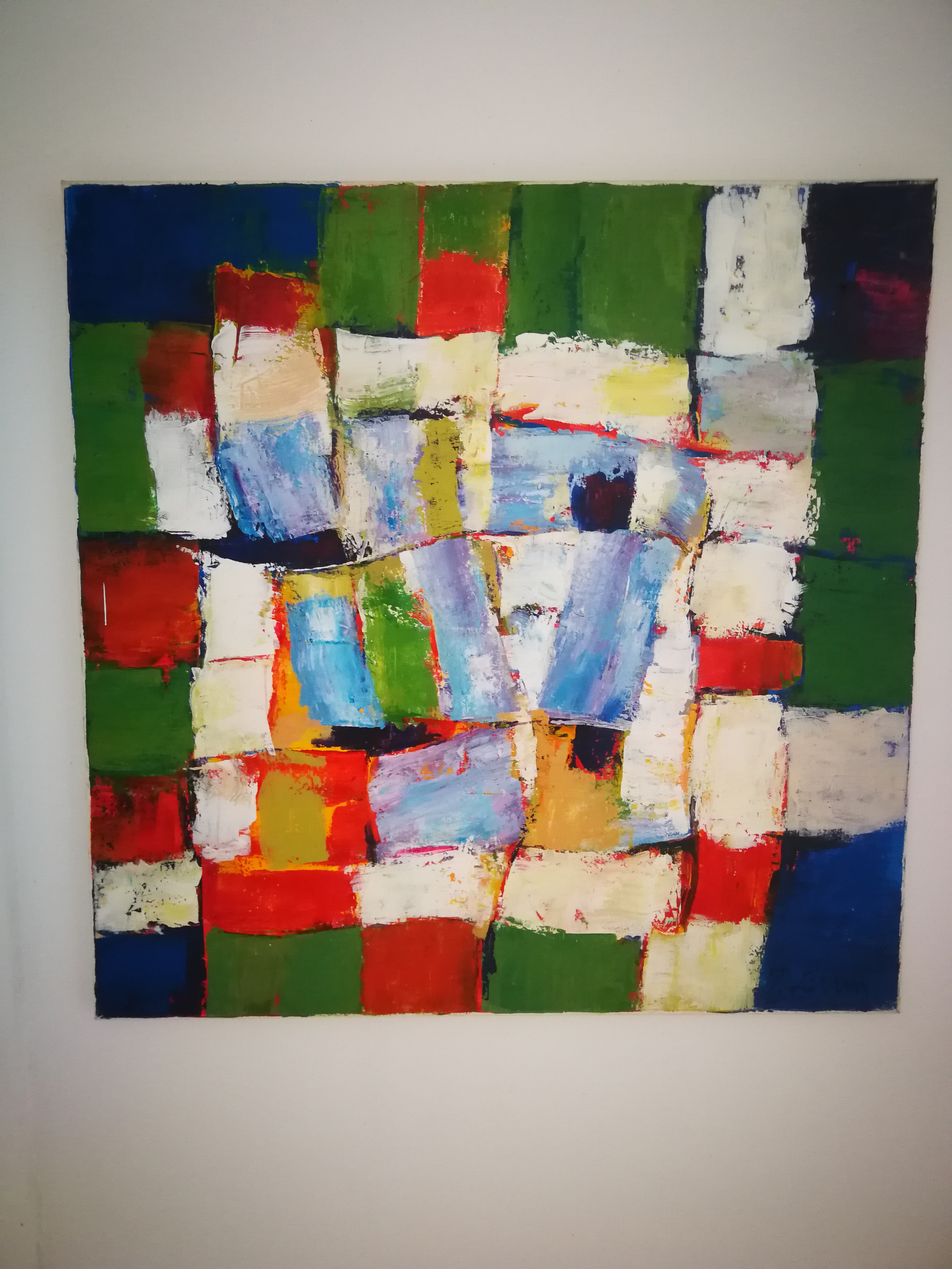 Niet of onleesbaar gesigneerd - Abstract kopen? Bied vanaf 1!