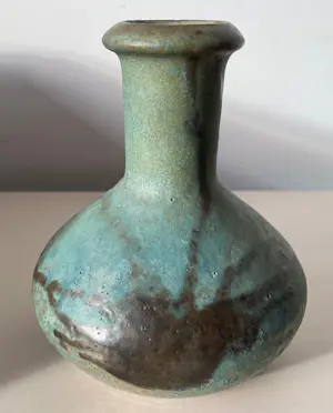 Niet of onleesbaar gesigneerd - Kunst Keramische steengoed flesvaas gesigneerd BB kopen? Bied vanaf 1!