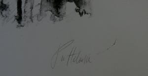 Piet Klaasse - Litho: "Voor Wiesje & Jan, een nieuwjaarsgroet van Anne & Piet kopen? Bied vanaf 39!