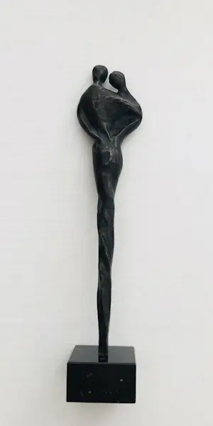 Elly du Clou-Bruggeman - Samenspel - Beeld Brons kopen? Bied vanaf 179!