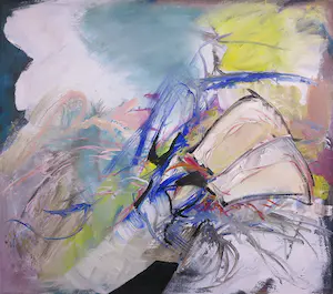 Cobi Nieuwstad - Acryl op doek, Tuin 3 kopen? Bied vanaf 60!