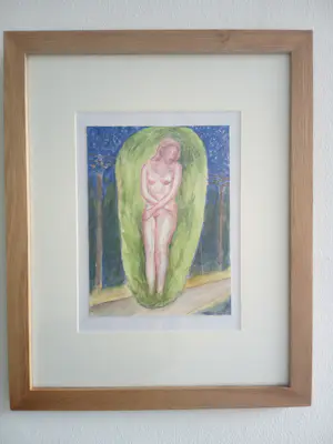 Reinout Zikel - Vrouwelijk Naakt in Landschap kopen? Bied vanaf 135!