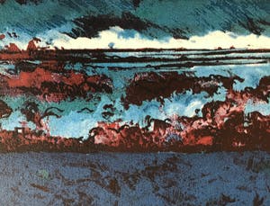 Mattie Schilders - Ochtendwandeling, zeefdruk (Groot) kopen? Bied vanaf 1!