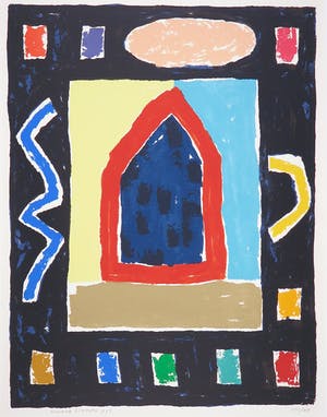 Harrie Gerritz - Zeefdruk, Zonder titel (Groot) kopen? Bied vanaf 50!