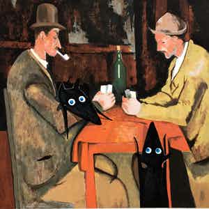 Peter Bastiaanssen - Yapping Cezanne verkocht voor € 80!