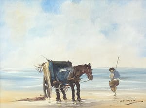 Jan Kelderman - C4780-7, De schelpenvisser kopen? Bied vanaf 25!