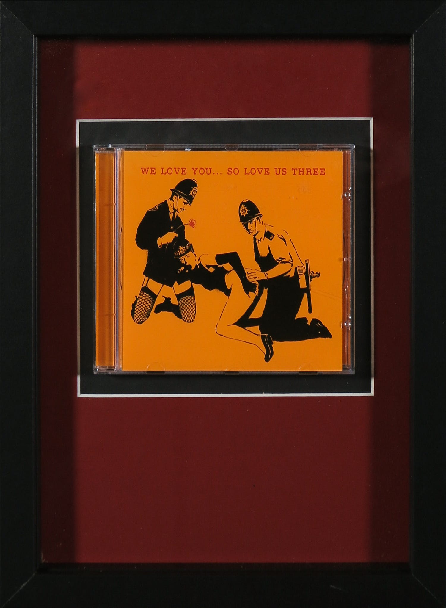 Banksy - We love you so love us three (CD) verkauft! Den