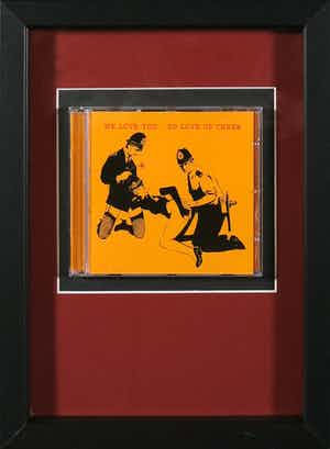 Banksy - We love you... so love us three (CD) verkocht voor € 1!