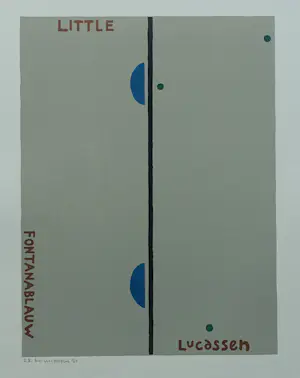Reinier Lucassen - #LITTLE FONTANABLAUW # 1991, genummerd/gesigneerd, mint- kaufen? Bieten Sie von 95!