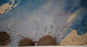 Albert Soons - abstracte gouache, zuurvrij ingelijst, 1966 kopen? Bied vanaf 175!