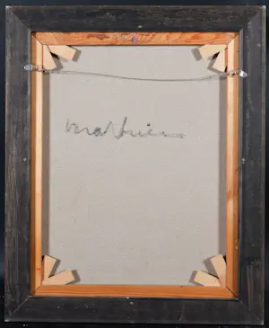 Anton Martineau - Olieverf op doek, Zonder titel - Ingelijst kopen? Bied vanaf 350!