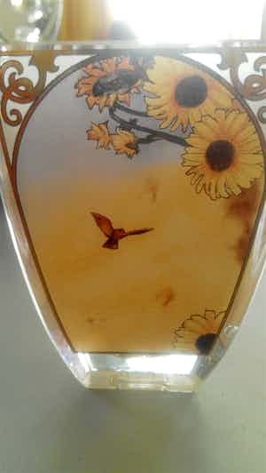 Alfons Mucha - Goebel thee lichtje Summer 1897 verkocht voor € 24!