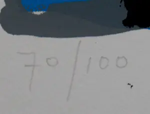 Lucebert - Zeefdruk: Zwerver aan zee - 1987 kopen? Bied vanaf 250!