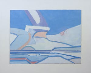 Paul Overhaus - Olieverf op board, Wolken - Ingelijst kopen? Bied vanaf 1!