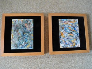 Carla Schot - Olieverfschilderij - Figuren (28+29) kopen? Bied vanaf 35!