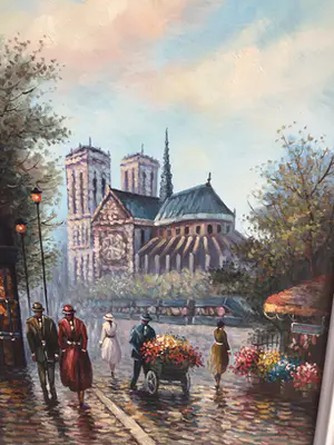 Niet of onleesbaar gesigneerd - Parijs. kopen? Bied vanaf 1!