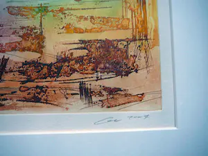 Olivier Beijn - Landschap I -ets 2007- kopen? Bied vanaf 65!