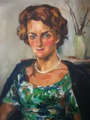 Bob ten Hoope - Portret. Dame. kopen? Bied vanaf 99!