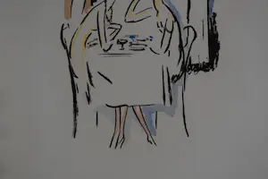 Kees van Dongen - Pochoir - De lunch kopen? Bied vanaf 400!