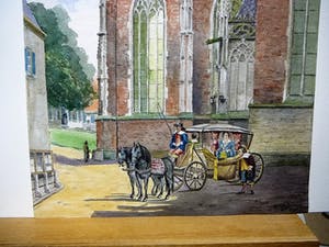 Herman Berendsen - Rijtuig met paarden voor Kerk kopen? Bied vanaf 30!
