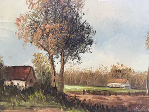 Henner Knauf - Drie kleine landschapjes. kopen? Bied vanaf 15!