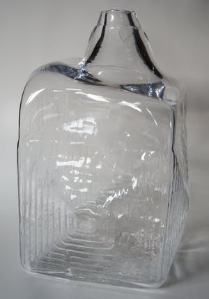Piet Hein Eek - enorme balkenvaas - mondgeblazen bij Royal Leerdam Crystal. kopen? Bied vanaf 450!