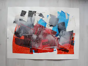 Isabella Ritschl - "Unterwolkenrot" 2009 - Gemälde - handsigniert kopen? Bied vanaf 180!