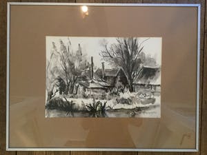 Mia Heering-Gallis - C3752-3, gewassen inkt tekening kopen? Bied vanaf 75!