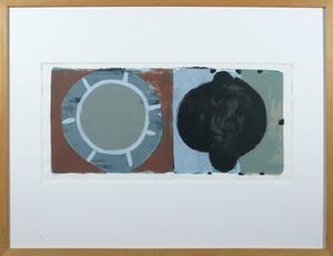 Piet Warffemius - Zeefdruk, Zon en schaduw - Ingelijst kopen? Bied vanaf 1!