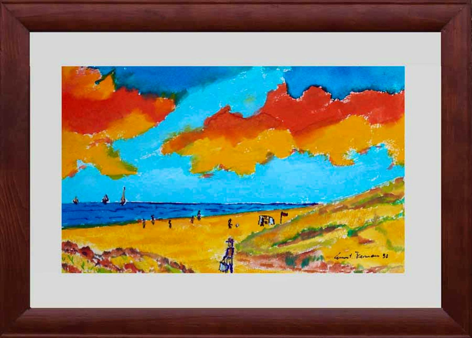 Ernst Fermen - Am Ostseestrand bei Swinemünde kopen? Bied vanaf 115!