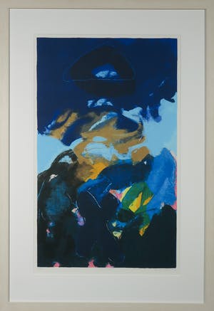 Henk van Vessem - Zeefdruk, Twenty four hours IV - Ingelijst kopen? Bied vanaf 50!