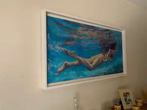 Niet of onleesbaar gesigneerd - Svømmeren kopen? Bied vanaf 1!