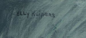 Elly Kuipers - Olieverf op doek, Dansende figuren (Zeer groot) kopen? Bied vanaf 1!