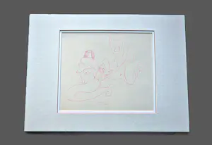 AcheterTheo Beerendonk - jaren 60 - rode inkt tekening - 3 naakte dames in liefdesspel - gesigneerd? Enchérissez de 58!