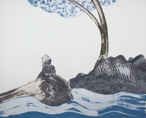 Johannes van Hoften - Gouache op karton, Zonder titel kopen? Bied vanaf 1!