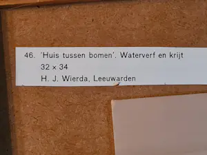 Gerrit Benner - Bomen met huis kopen? Bied vanaf 2500!