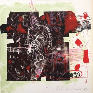 Rik van Iersel - Litho, Zonder titel kopen? Bied vanaf 1!