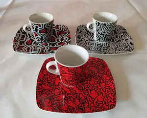 Keith Haring - Tognana servies 24 delig porselein kopen? Bied vanaf 500!